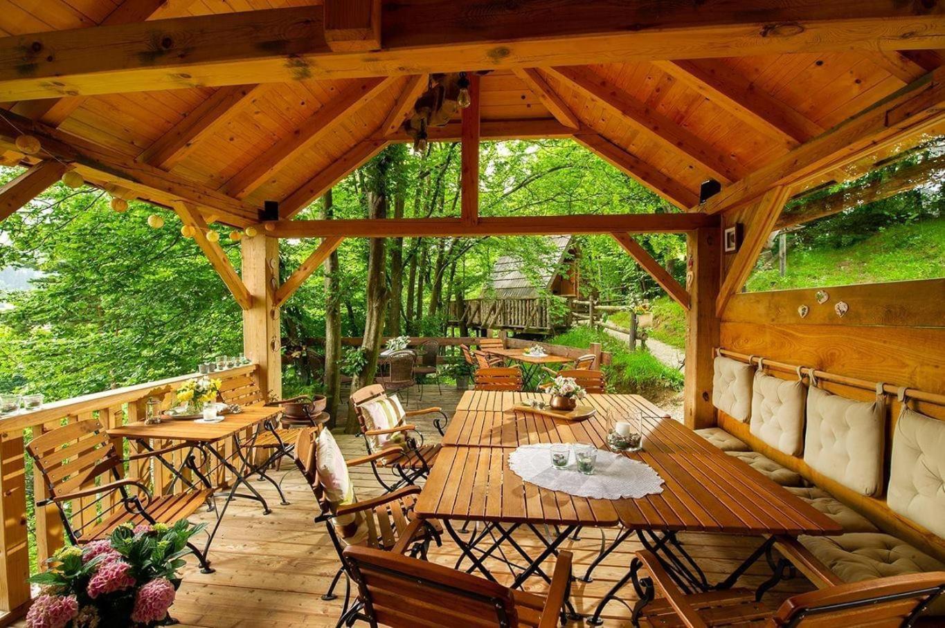 ホテル Glamping Savinja リュブノ エクステリア 写真